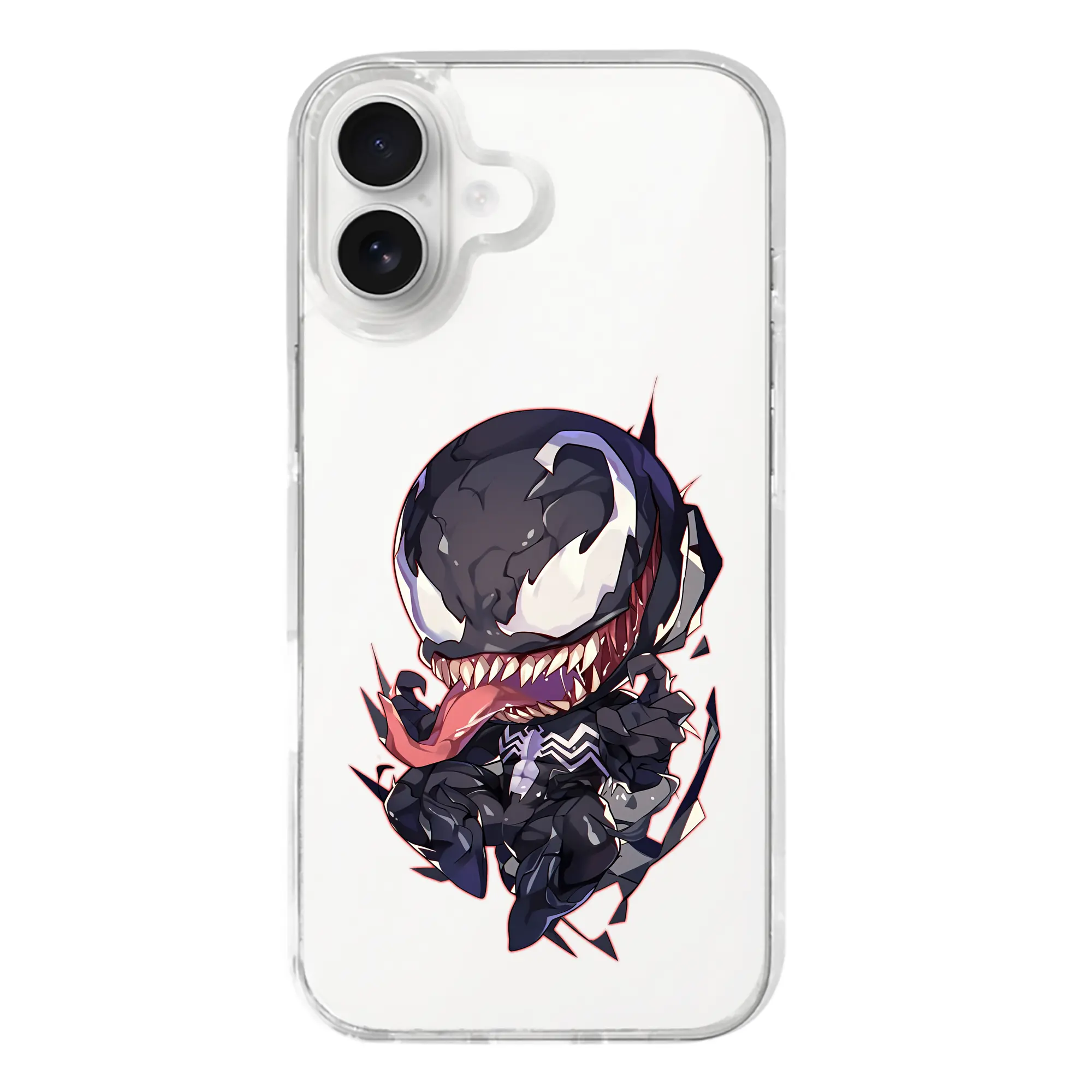 ヴェノム グッズ,ヴェノム - iPhone 17シリーズ 透明スマホケース – 薄型・耐衝撃・精密フィット保護カバー